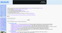 Desktop Screenshot of nirsoft.net
